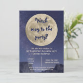 魔女のパーティーへの道？満月ハローウィンパーティ 招待状 (スタンド正面)