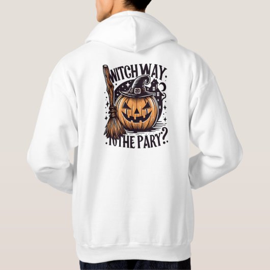 魔女のパーティーへ？ パーカ (裏面)