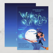 魔女のパーティー 招待状 (正面/裏面)