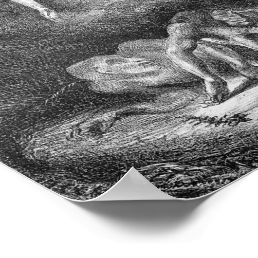 魔女のファウストとメフィストヘレス ポスター (角)