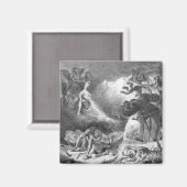 魔女のファウストとメフィストヘレス マグネット (正面/裏面)