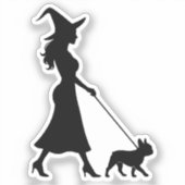 魔女のフランス人形 シール (正面)