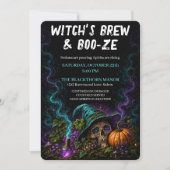 魔女のブリュワリー & ゴシックハロウィンカクテルパーティー 招待状 (正面)