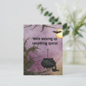 魔女のブリューハロウィーン招待状 招待状 (スタンド正面)