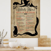 魔女のホームルール ポスター (キッチン)