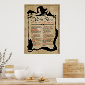 魔女のホームルール ポスター (キッチン)