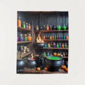 魔女のポションルーム魔法の錬金術師の避難所 タペストリー (正面)