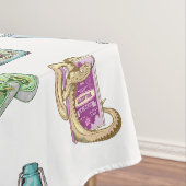 魔女のポーション模様ダブルダブル テーブルクロス (インサイチュ)