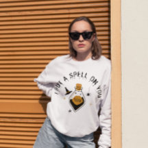 魔女のポーション私は呪文を入れモダンる女性ハロウィーン