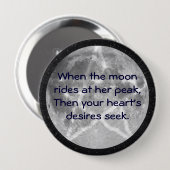 魔女のムーンボタン 缶バッジ (正面&裏面)