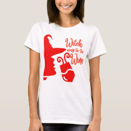魔女のワインへの道 Tシャツ