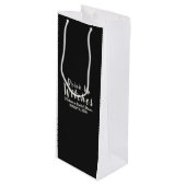 魔女のワインボトル ギフトバッグ (正面アングル)