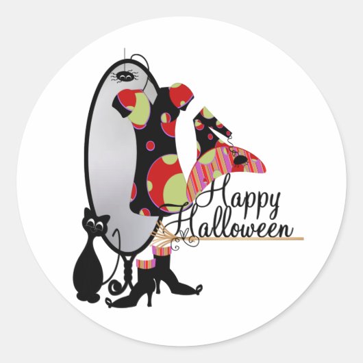 魔女のワードローブ ラウンドシール (正面)