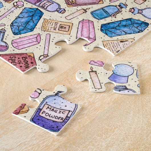 魔女の不思議なジグソーパズル ジグソーパズル (側面)