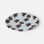 魔女の不気味不気味ハローウィンパーティ ペーパープレート (アングル)