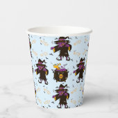 魔女の不気味不気味ハローウィンパーティ 紙コップ (裏面)