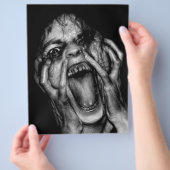 魔女の使い 自由にカスタマイズ チラシ (手)