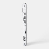 魔女の儀式パターン iPhone 16ケース (左側面)