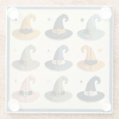 魔女の列 ガラスコースター (裏面)