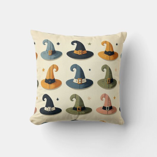 魔女の列 クッション (正面)