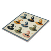 魔女の列 タイル (側面)