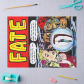 魔女の占い師の漫画を切り離す 薄葉紙 (クラフト)