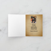 魔女の友だちはハロウィンカードを取りに来ている カード (内部)