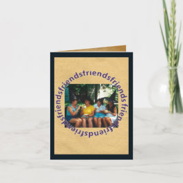 魔女の友だちはハロウィンカードを取りに来ている カード