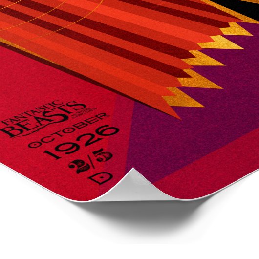 魔女の友人10月雑誌 ポスター (角)