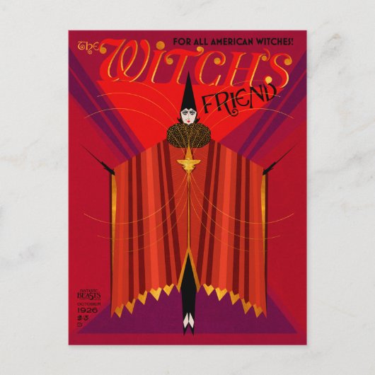 魔女の友人10月雑誌 ポストカード (正面)