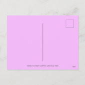 魔女の口紅、香水&爪、 ネイルポリッシュおもしろい、かわいい シーズンポストカード (裏面)