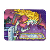 魔女の口紅、香水&爪、 ネイルポリッシュおもしろい、かわいい マグネット (横)