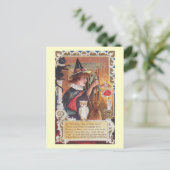 魔女の呪文ヴィンテージ ポストカード (スタンド正面)