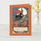 魔女の喜び カード (黄色い花)