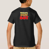 魔女の夜の外出 Tシャツ (裏面)