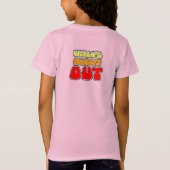 魔女の夜の外出 Tシャツ (裏面)