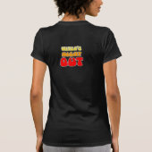 魔女の夜の外出 Tシャツ (裏面)
