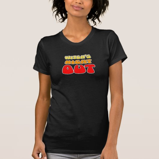 魔女の夜の外出 Tシャツ (正面)