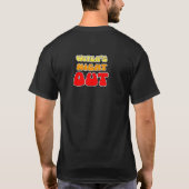 魔女の夜の外出 Tシャツ (裏面)