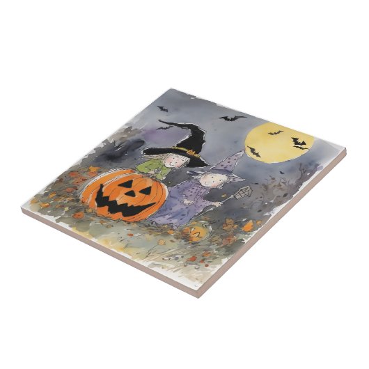 魔女の夜 タイル (側面)