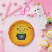 魔女の大釜 ペーパープレート (パーティー)