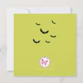 魔女の大釜 招待状 (裏面)