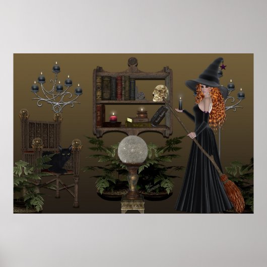 魔女の天国 ポスター (正面)