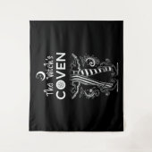 魔女の契約 魔女の足 ハロウィン タペストリー (正面)