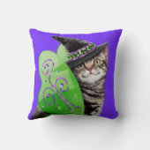 魔女の妖精の子猫 クッション (裏面)