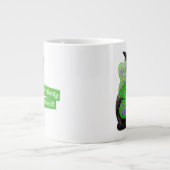 魔女の妖精の子猫 ジャンボコーヒーマグカップ (正面)