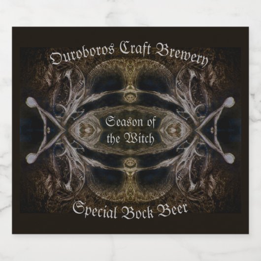 魔女の季節 ビールラベル (シングルラベル)