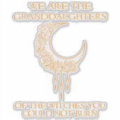 魔女の孫娘だ シール (正面)