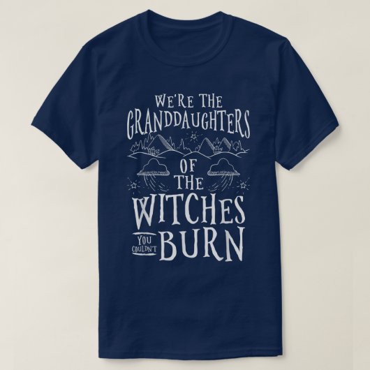 魔女の孫娘は Tシャツ (デザイン正面)
