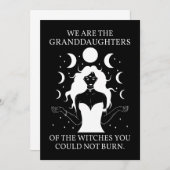 魔女の孫娘よ私を焼くことができなかった (正面/裏面)